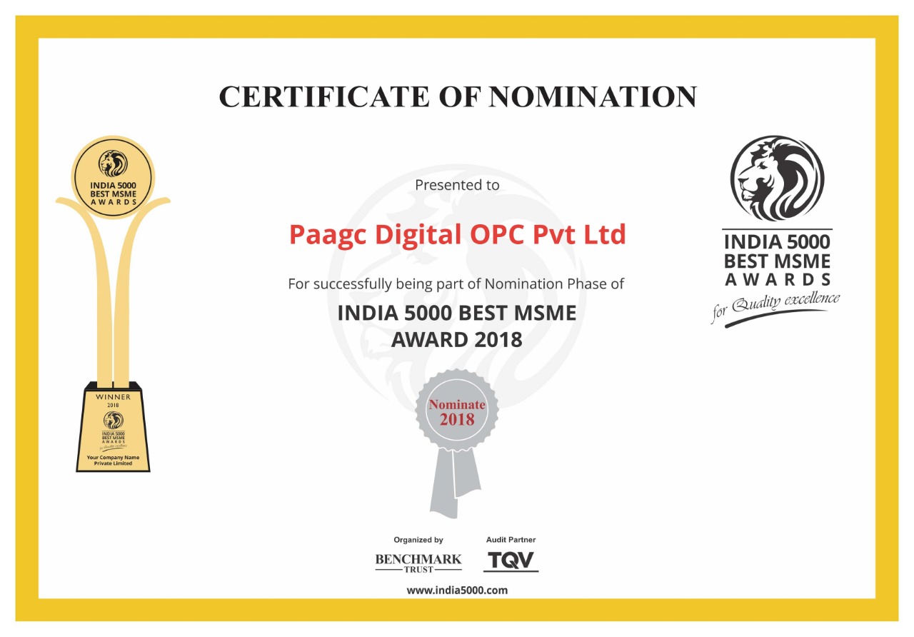 Paagc Digital Bangalore